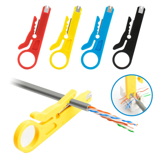 NetStrike™ Color-Code Wire Stripper – Precision Multi-Tool Series is the ultimate lightweight tool for seamless network and electrical installations.                               ¥€$X21©️myshopifystore